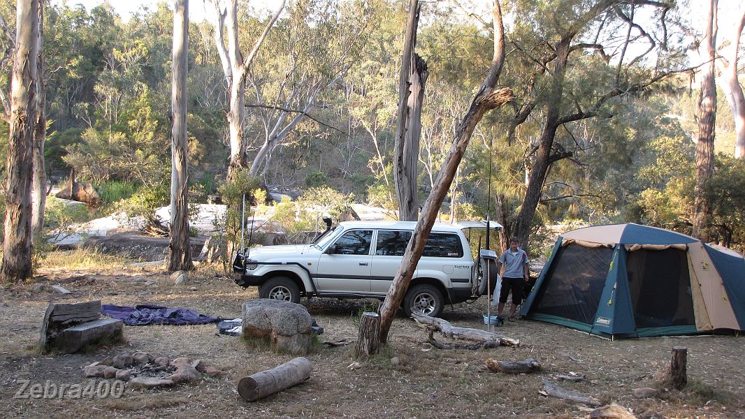 01-Camping on the Boonoo Boonoo River at the start of our trip.JPG